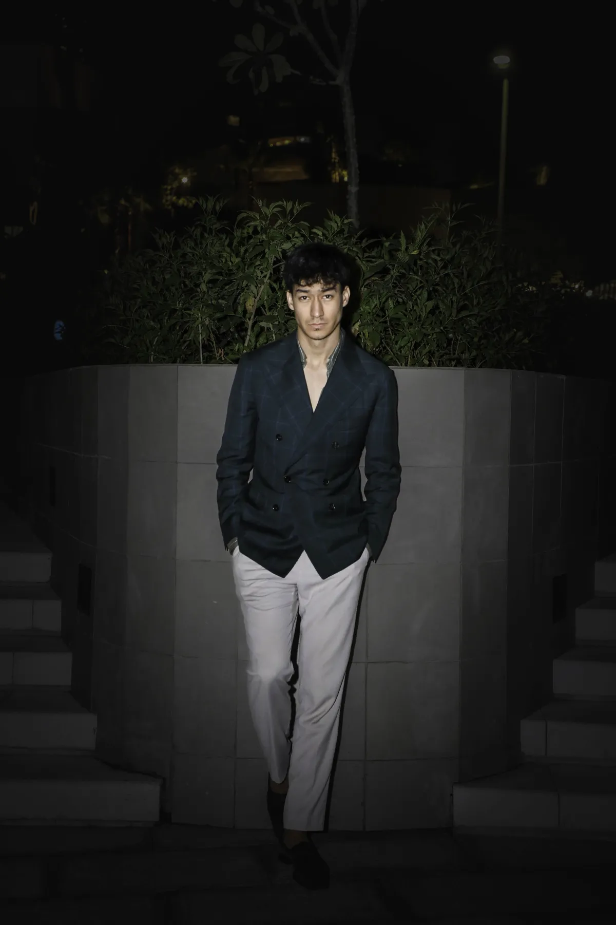 Fashion photography — night editorial