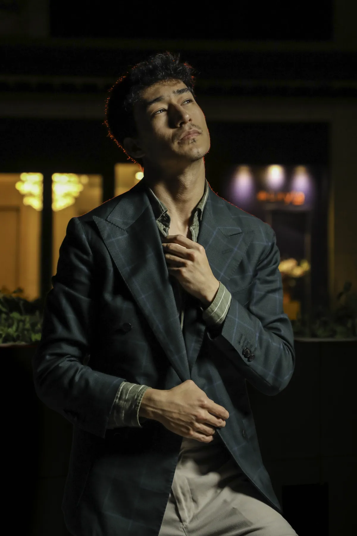 Fashion photography — dramatic close-up