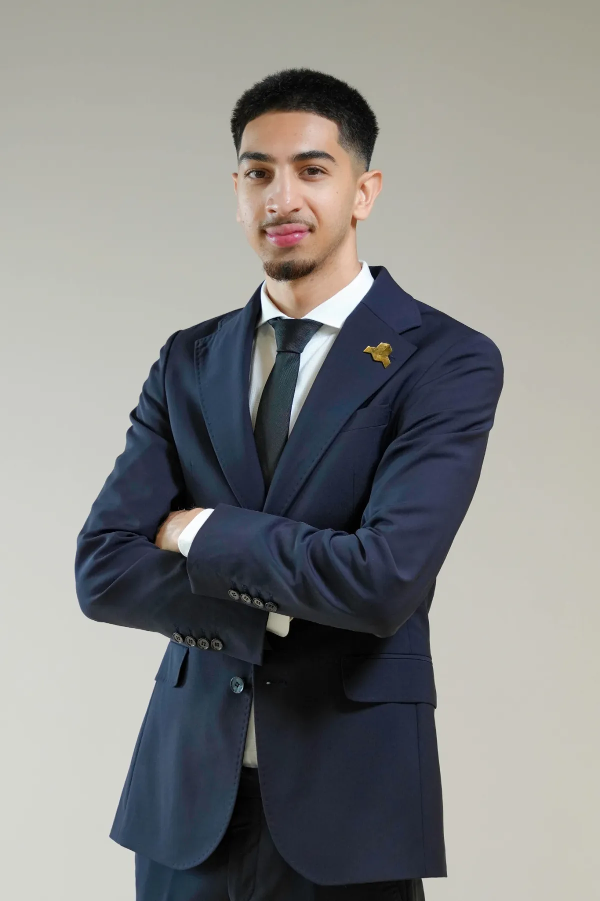 Professional headshot — corporate portrait