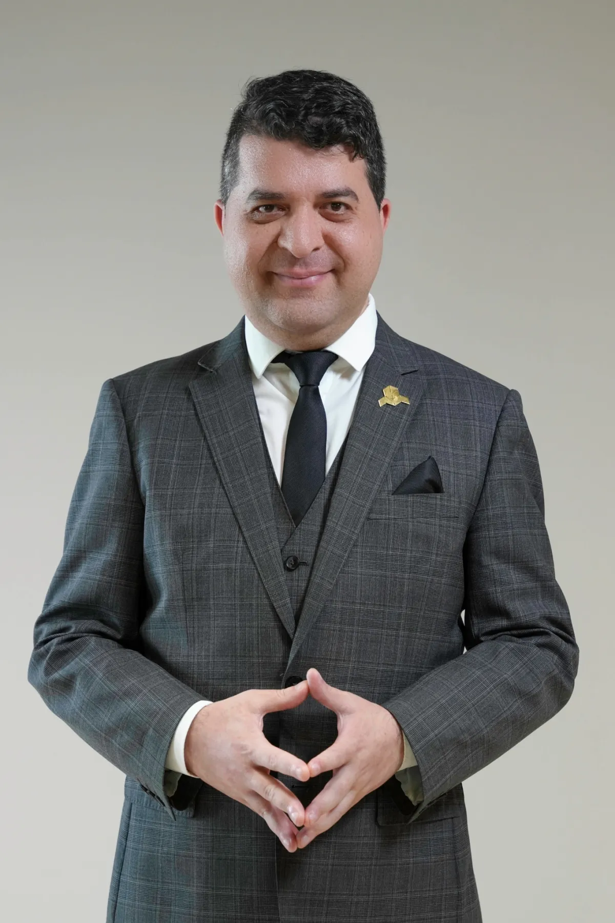 Professional headshot — executive portrait